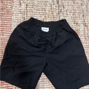 Harmony Black wool short
